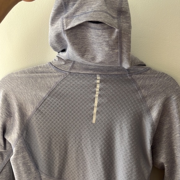 New balance running hooded long sleeve (lavender) - Picture 4 of 5